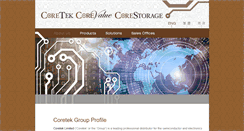 Desktop Screenshot of coretek.com.hk